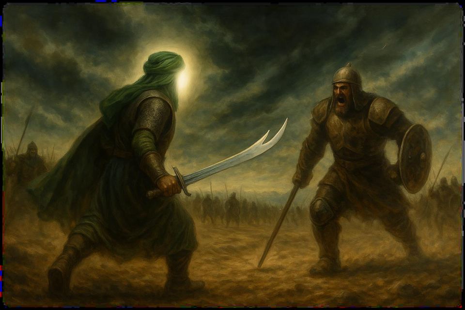 The Conqueror — illustration