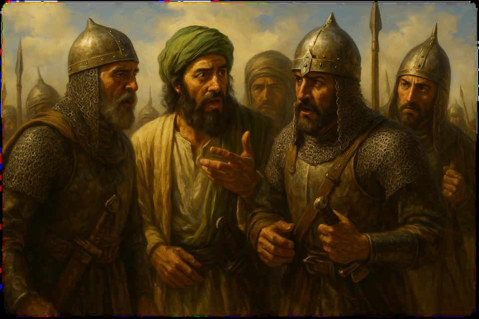 The Conqueror — illustration
