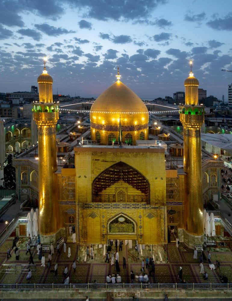 Excerpt from Ziyārat of Ghadīriyya by Imam al-Hādi (PBUH) — illustration