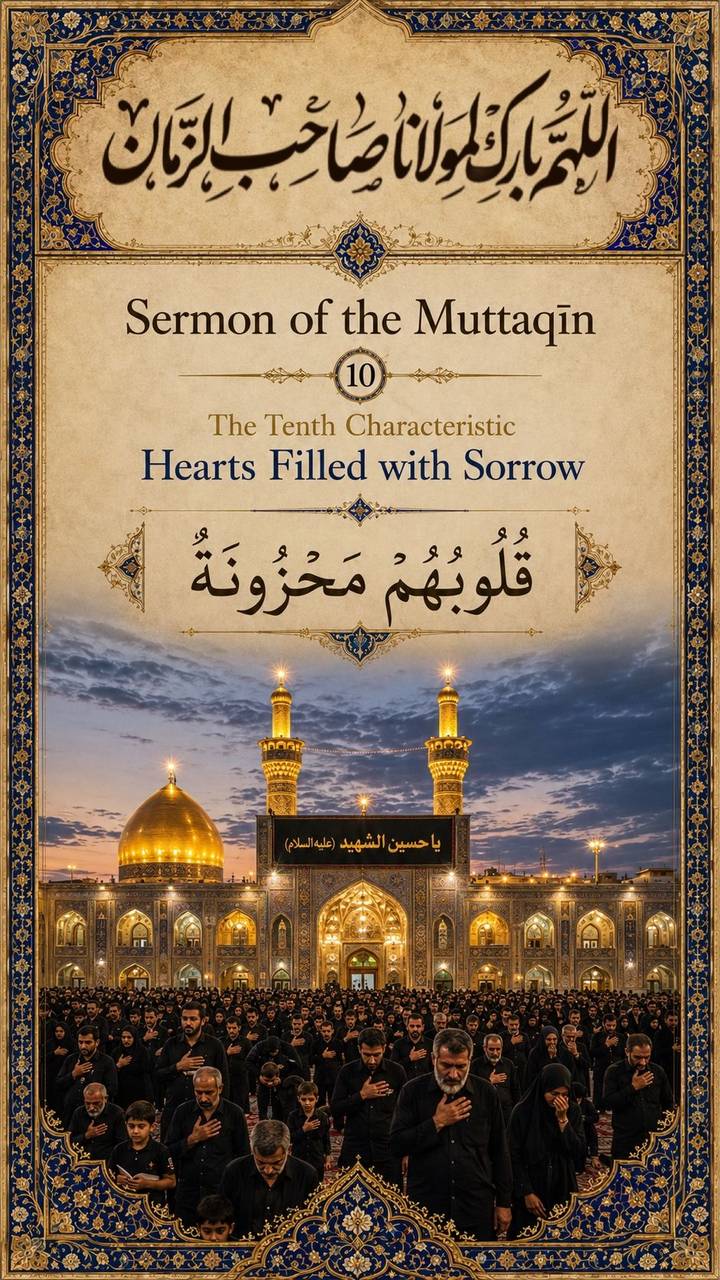 Sermon of Muttaqin, Part 10 — Their hearts are filled with sorrow