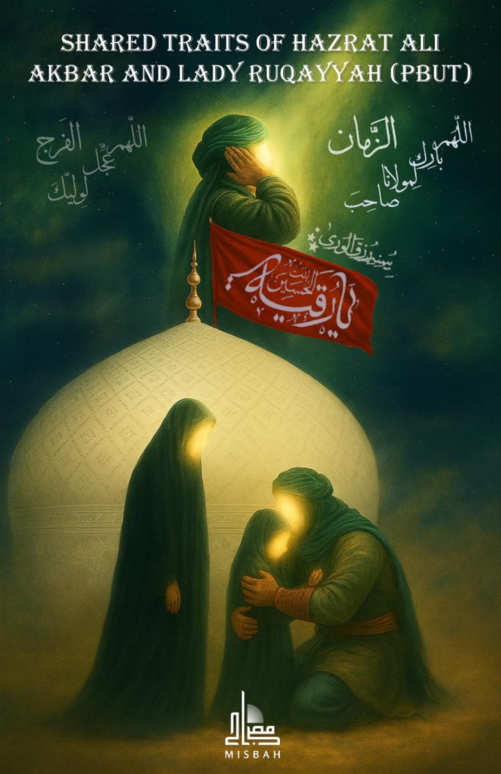 Shared Traits of Hazrat Ali Akbar and Lady Ruqayyah (PBUT)
