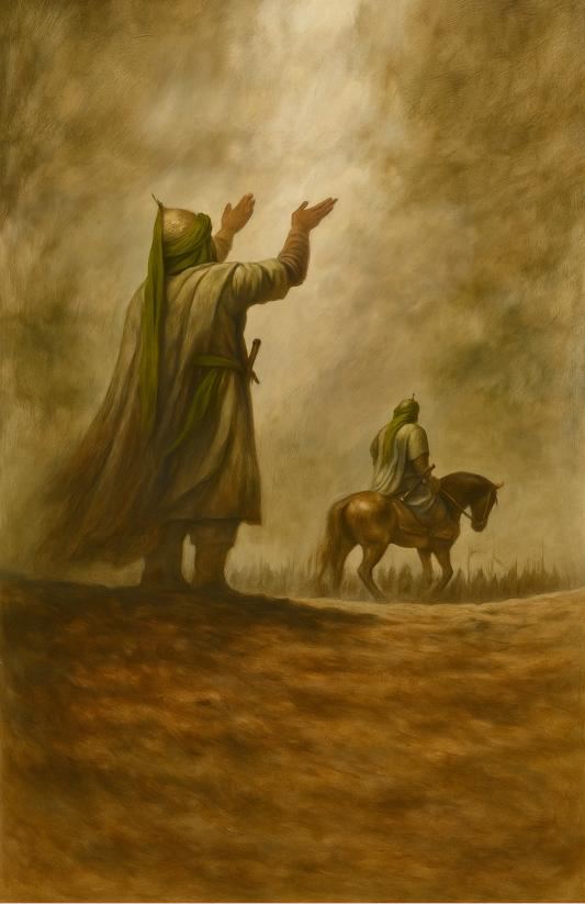 Shared Traits of Hazrat Ali Akbar and Lady Ruqayyah (PBUT) — illustration