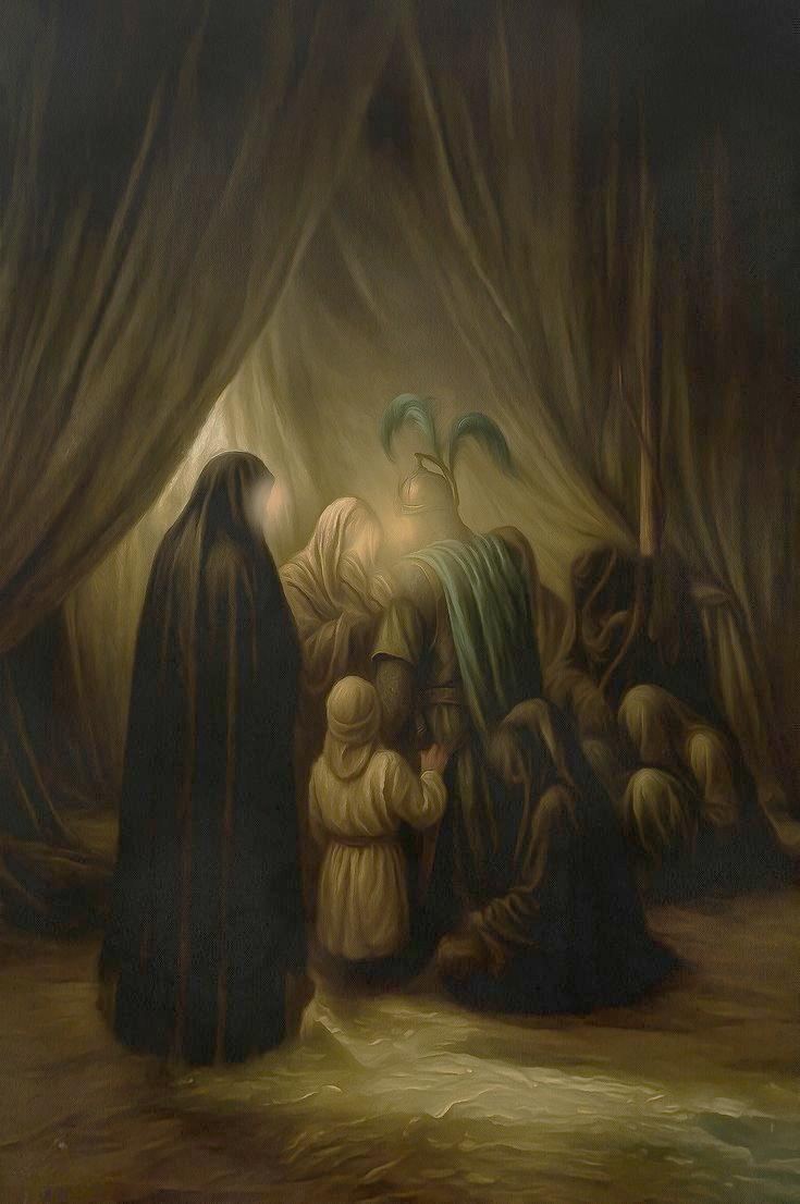 Shared Traits of Hazrat Ali Akbar and Lady Ruqayyah (PBUT) — illustration