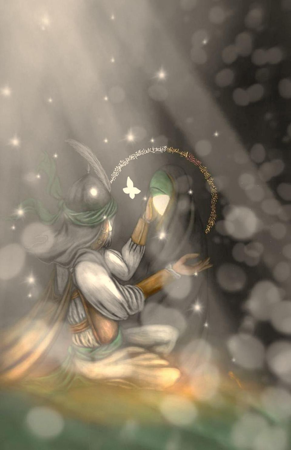 Shared Traits of Hazrat Ali Akbar and Lady Ruqayyah (PBUT) — illustration
