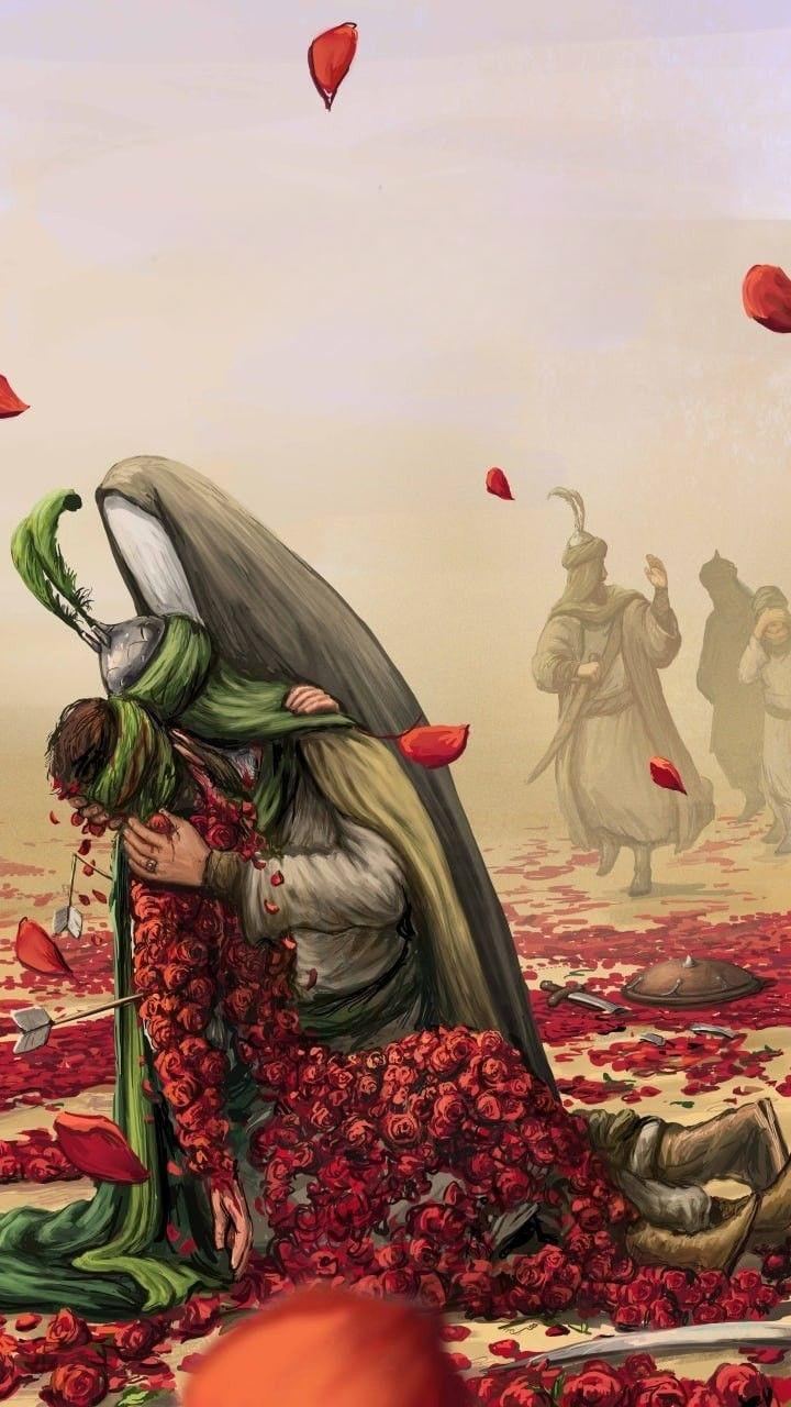 Shared Traits of Hazrat Ali Akbar and Lady Ruqayyah (PBUT) — illustration