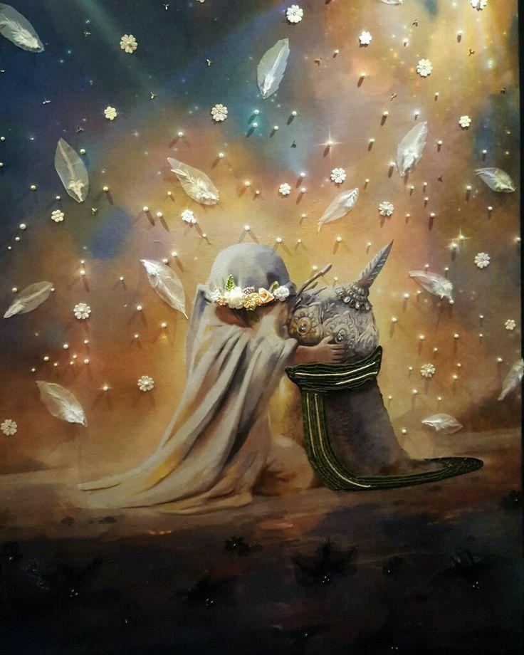 The Final Lament of Reyḥānat al-Ḥusayn, Ruqayyah al-Murtaqa (PBUH) — illustration