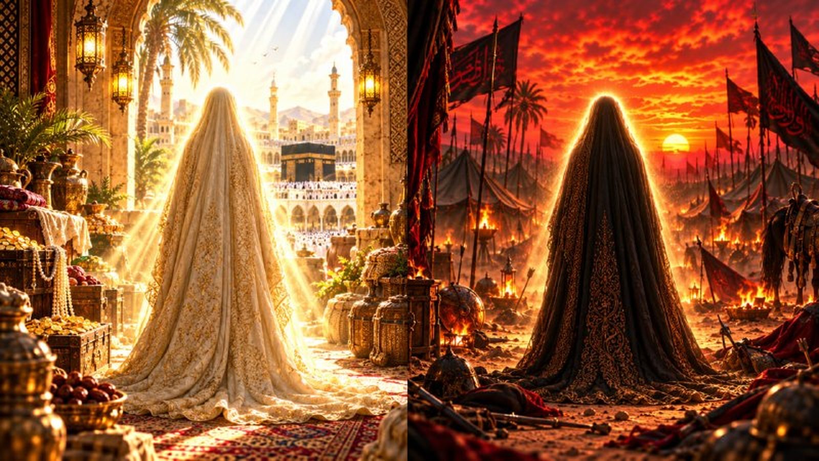 شبه السيدة زينب الكبرى (ع) بالسيدة خديجة الكبرى (ع) — القسم ٥
